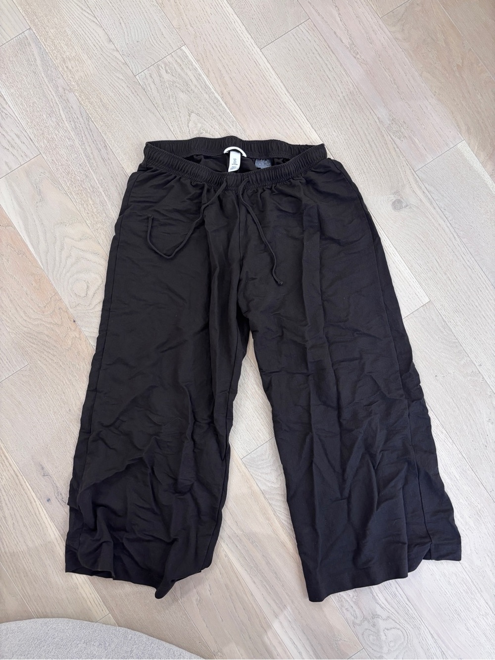 H&M MAMA Before and After Drawstring Pants